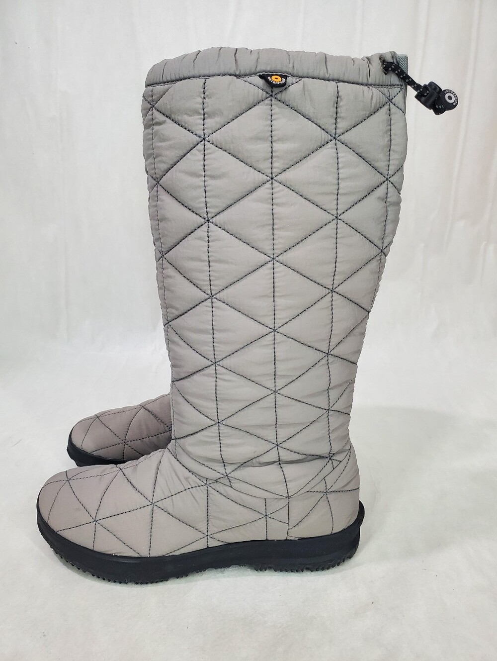 Bogs Womens Snowday Tall Puffy Quilted Winter Snow Boots Waterproof Insulated 9